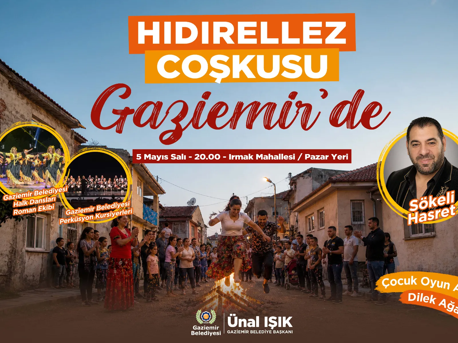 Gaziemir’de Hıdırellez coşkusu şenlikle yaşanacak