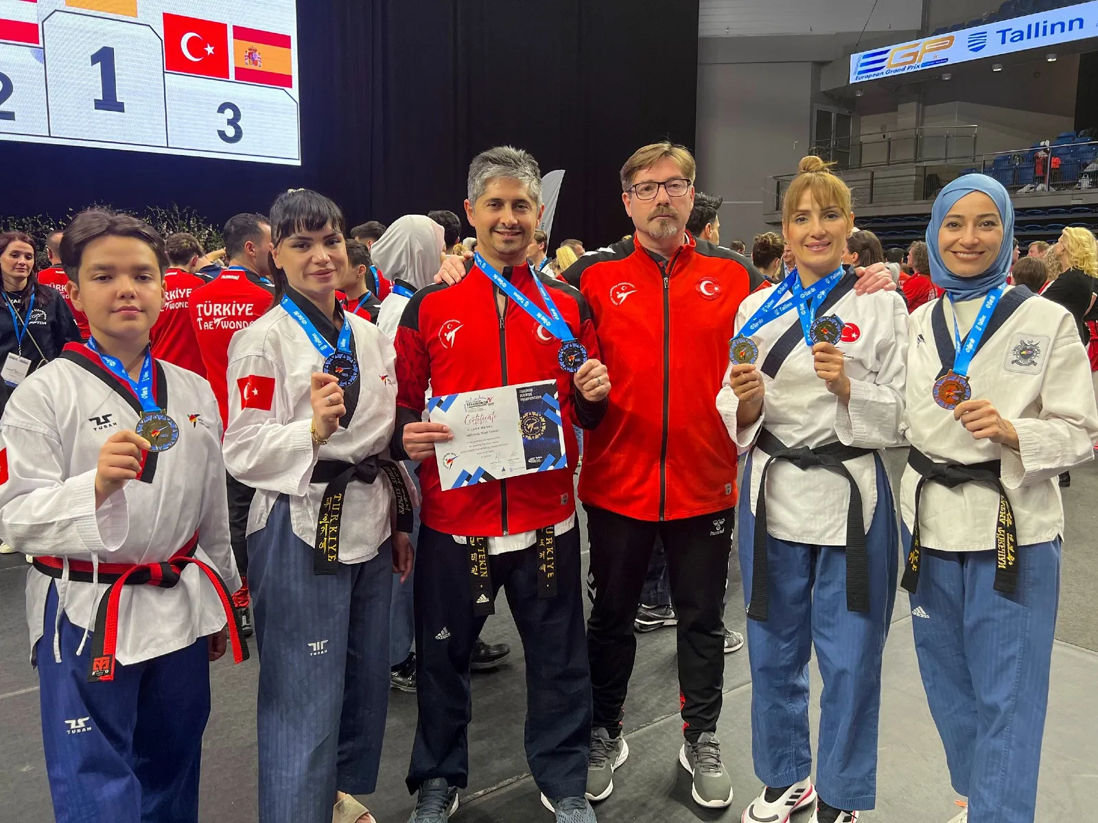 Gaziemir’in taekwondocuları Avrupa’yı fethetti  